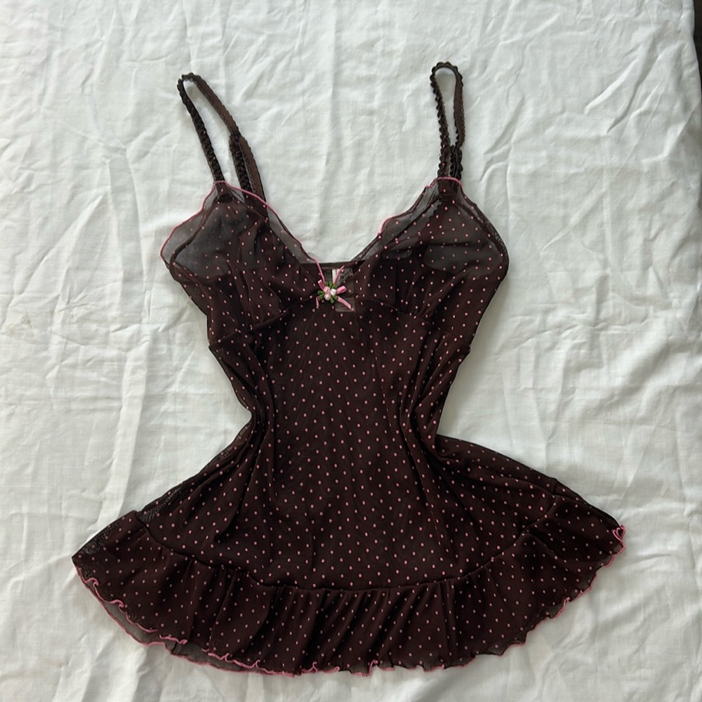 Y2K babydoll slip